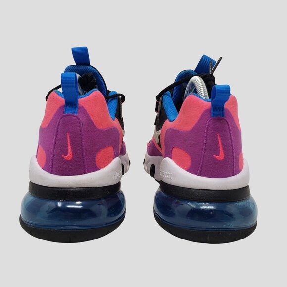 Nike Air Max 270 React BQ0101-001 kids Size 7Y (no insoles) - Picture 3 of 10